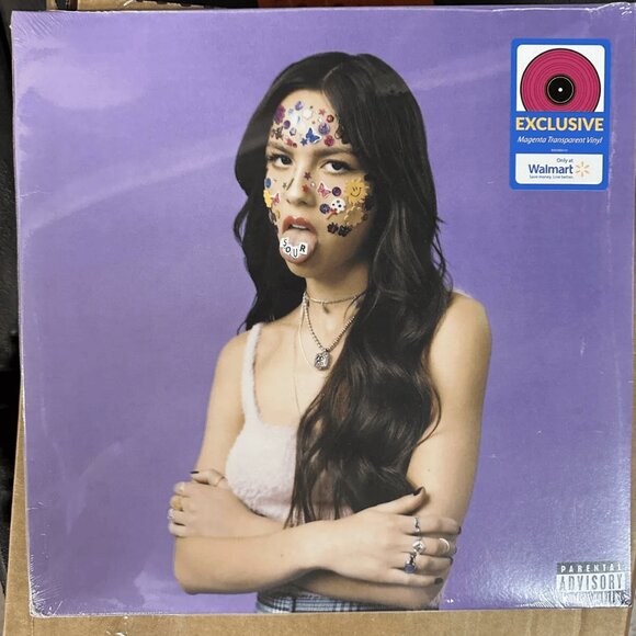 Olivia Rodrigo - Sour Exclusive Limited Edition Magenta Colored Vinyl LP - Picture 1 of 2